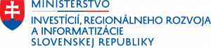 Ministerstvo investícií regioná'lneho rozvoja a informatizácie Slovenskej republiky